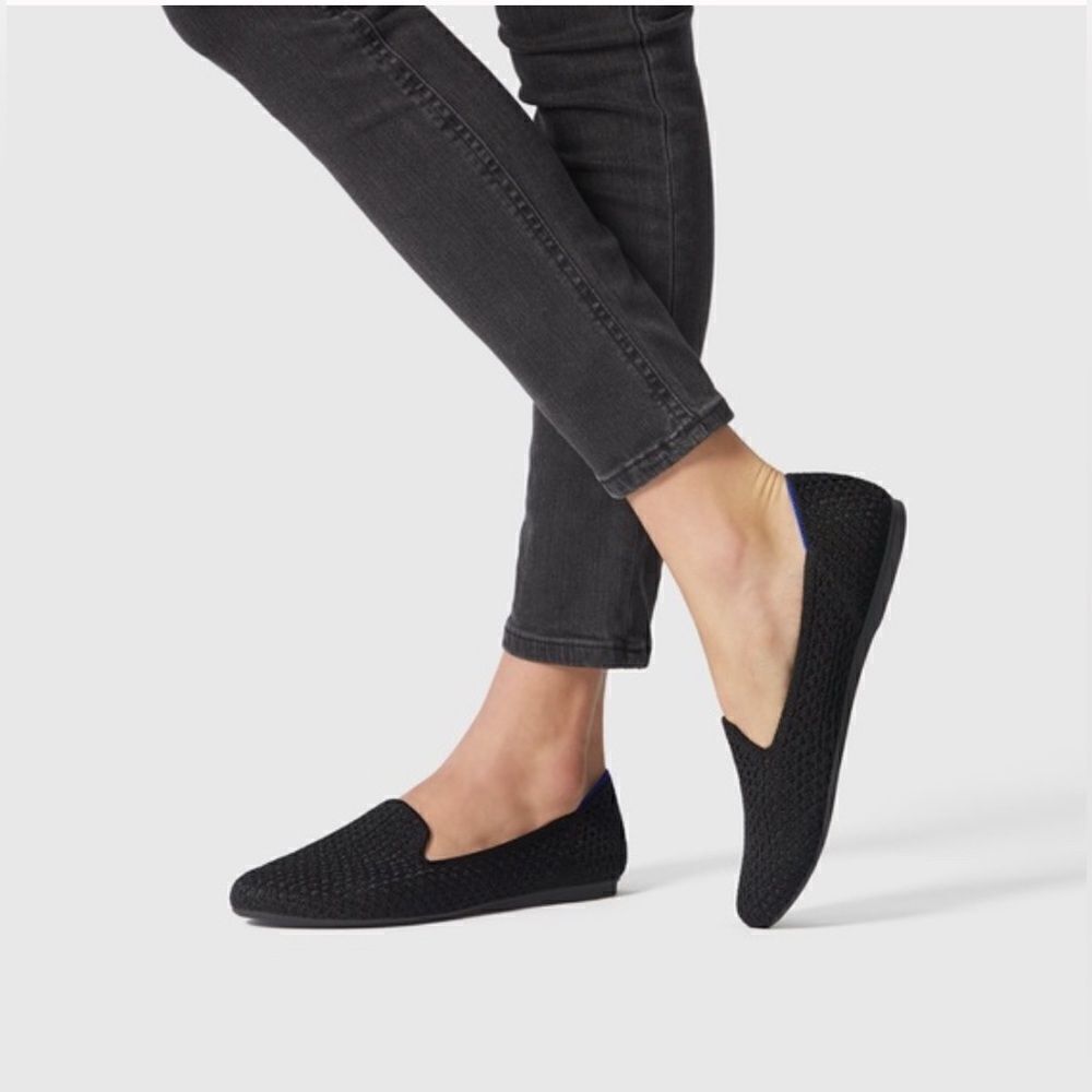 Rothy’s Loafer Black Women’s Size 7. New - Picture 3 of 9